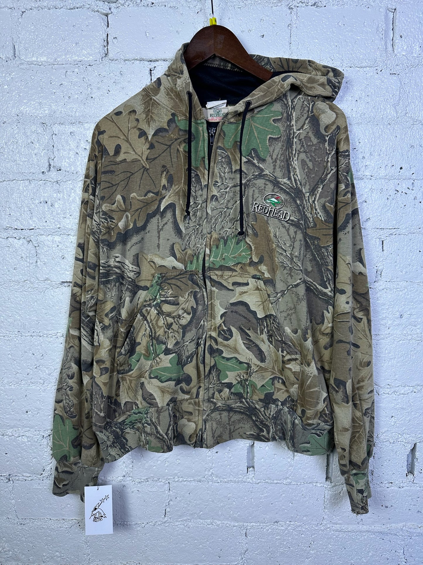 (M) Light Weight Tree Camo Zip Up