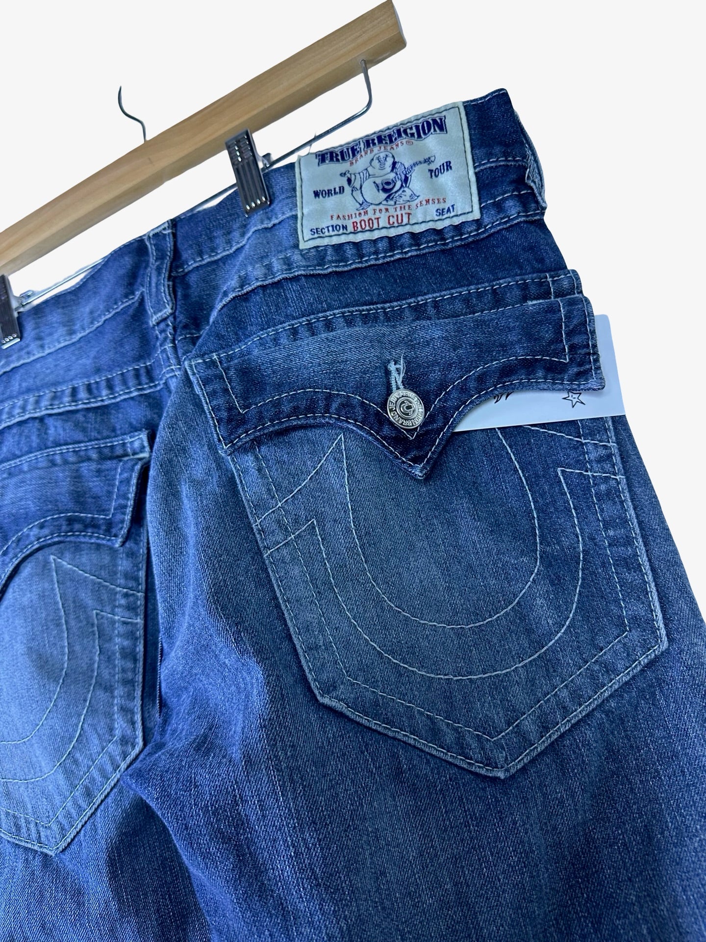( 34 x 30 ) True Religion Boot Cut Jeans