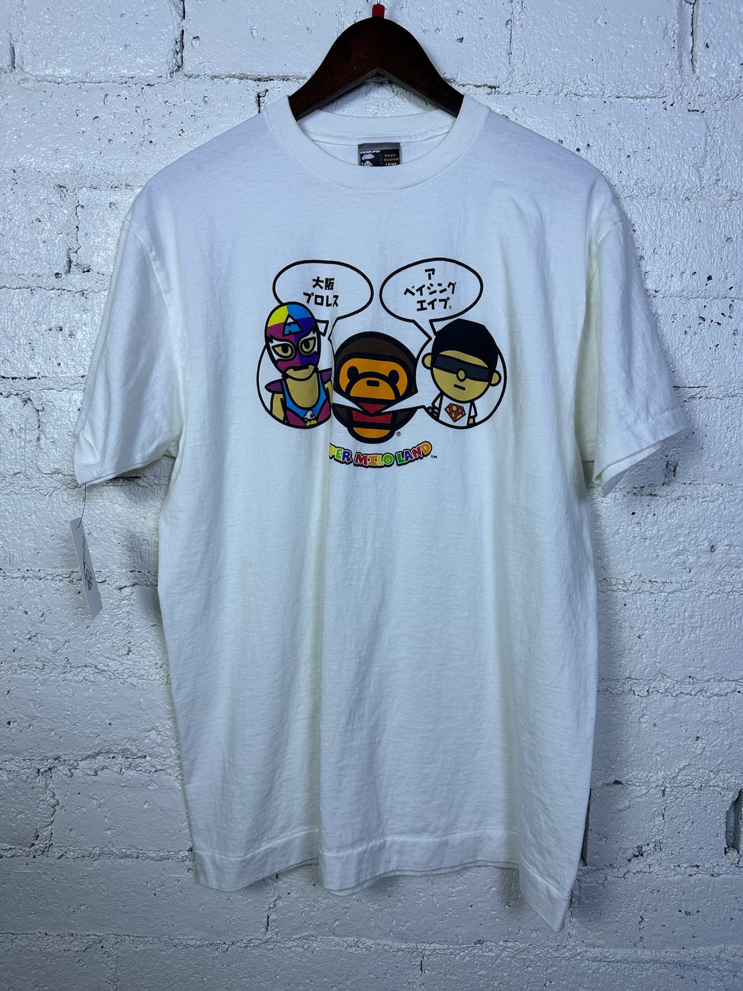 (L) Super Milo Land Bape T-shirt