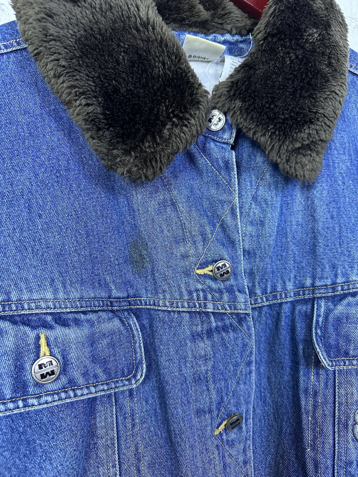 (3XL) Disney’s Mickey Mouse Denim Jacket