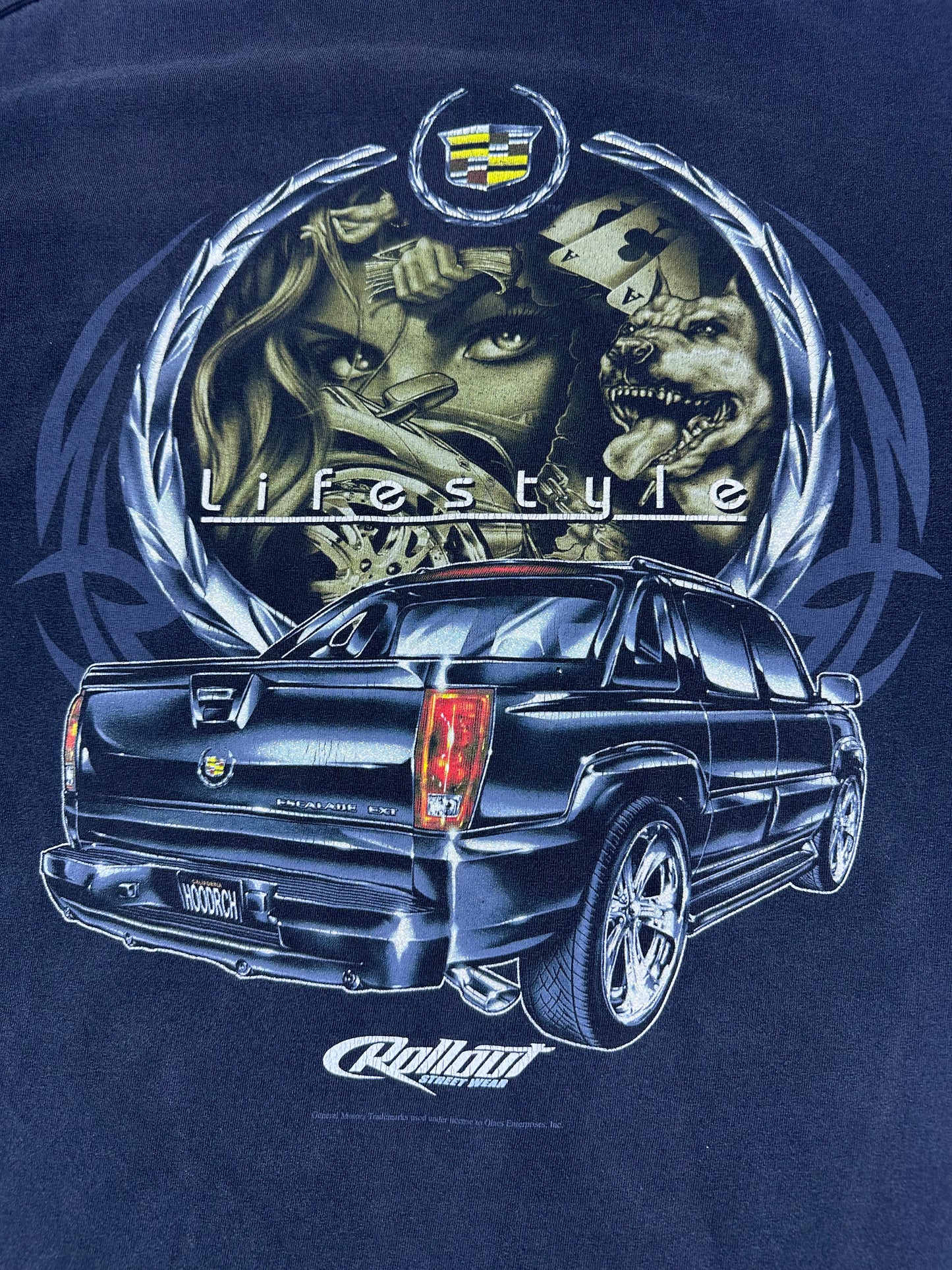 (L) Vintage Rollout Car Tee