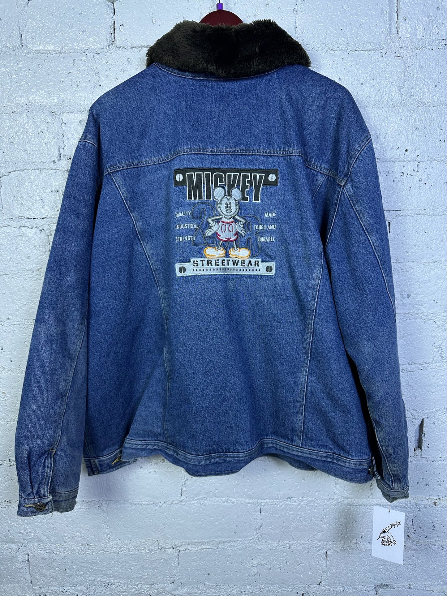 (3XL) Disney’s Mickey Mouse Denim Jacket
