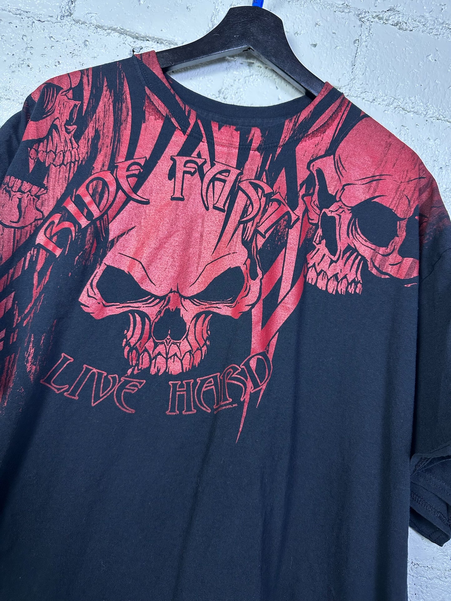 (2XL) Live Fast Ride Hard