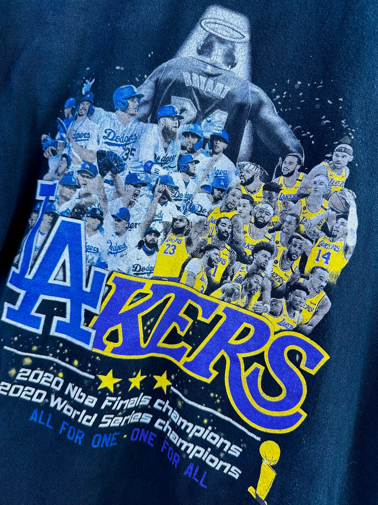 ( M ) Lakers + Dodgers Championship Tee