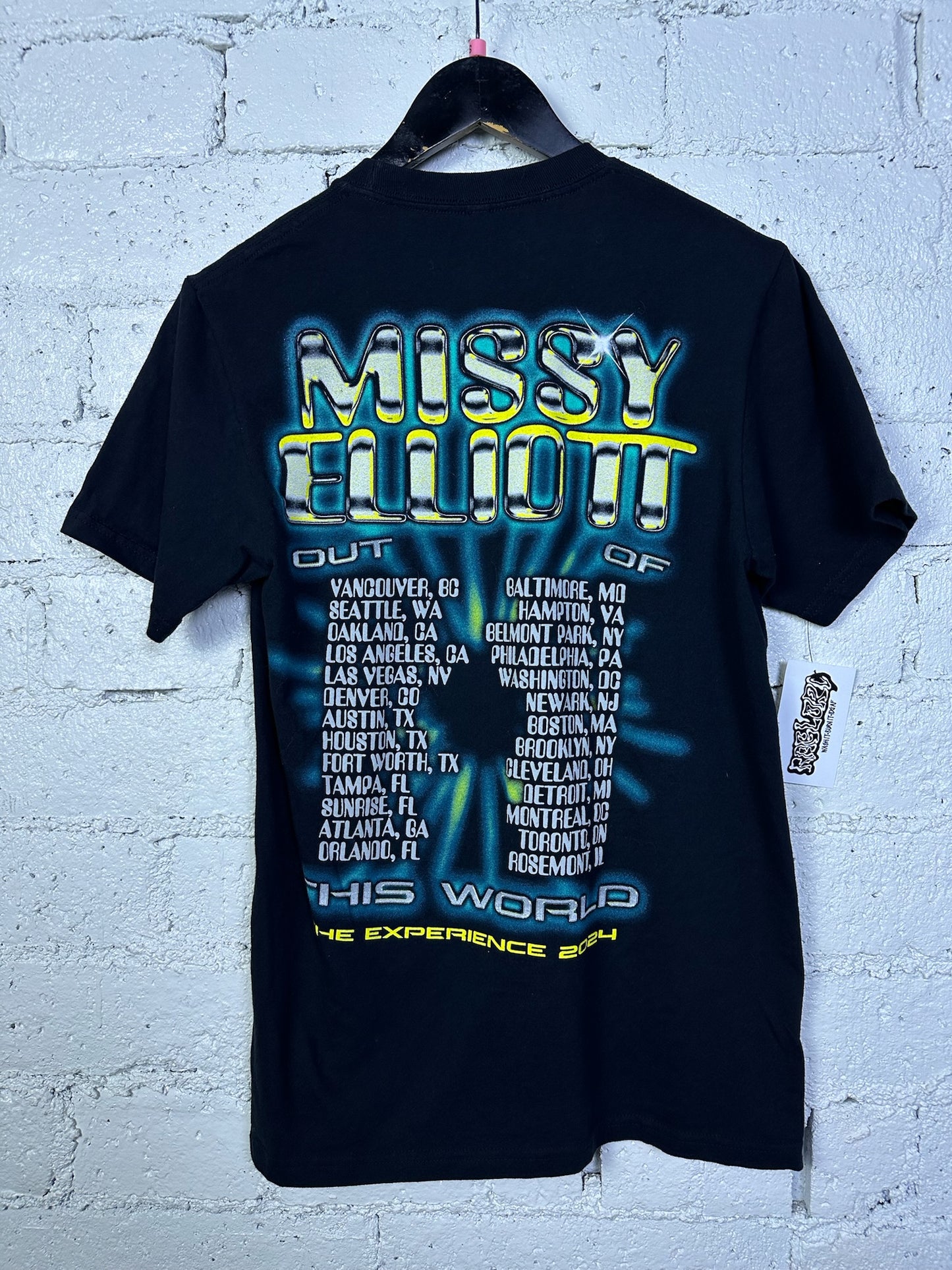 (S) Missy Elliott 2024 Tour T-shirt