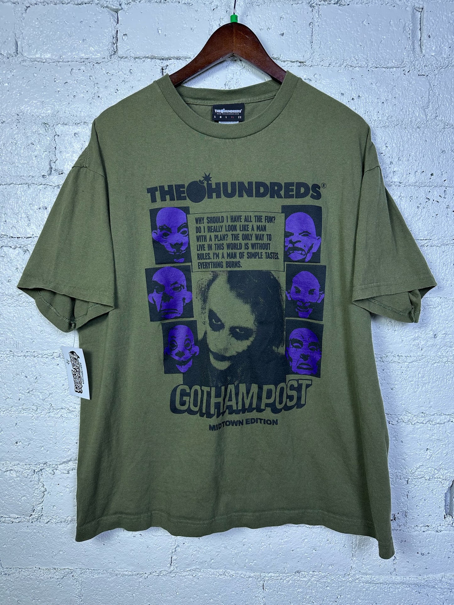 (XL) The Hundreds Joker T-shirt