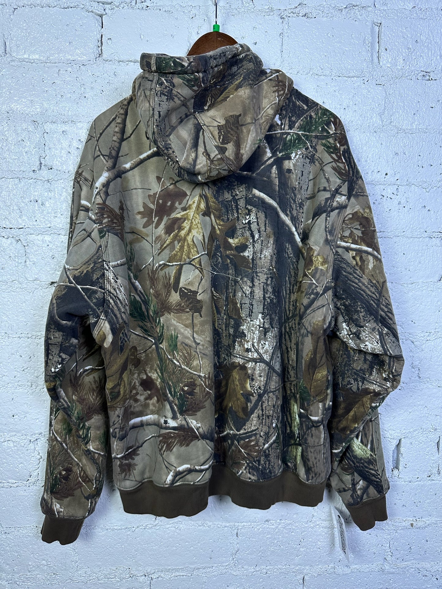 (XL) Heavy Weight Tree Camo Zip Up