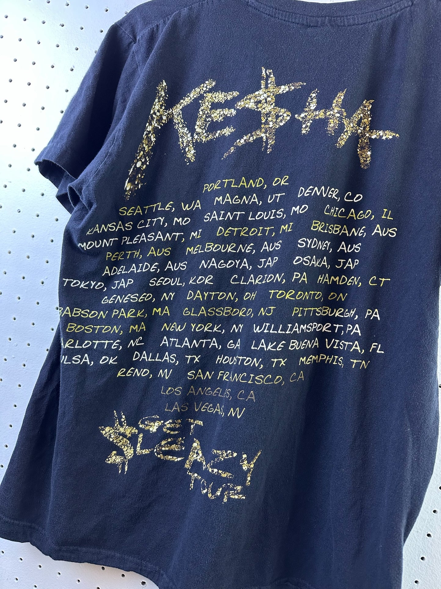 ( M ) Kesha Get Sleazy Tour Tee