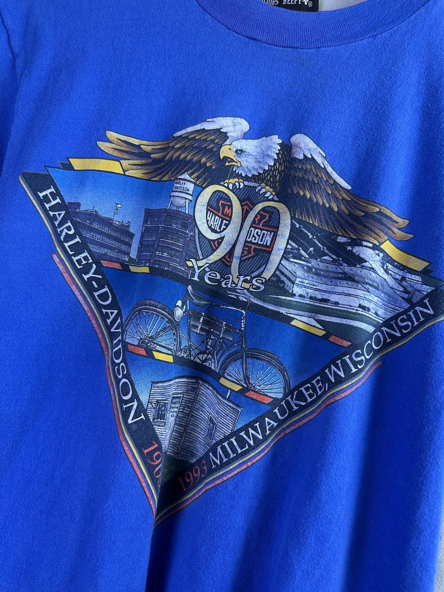 ( M ) ‘86 Harley Davidson Tee