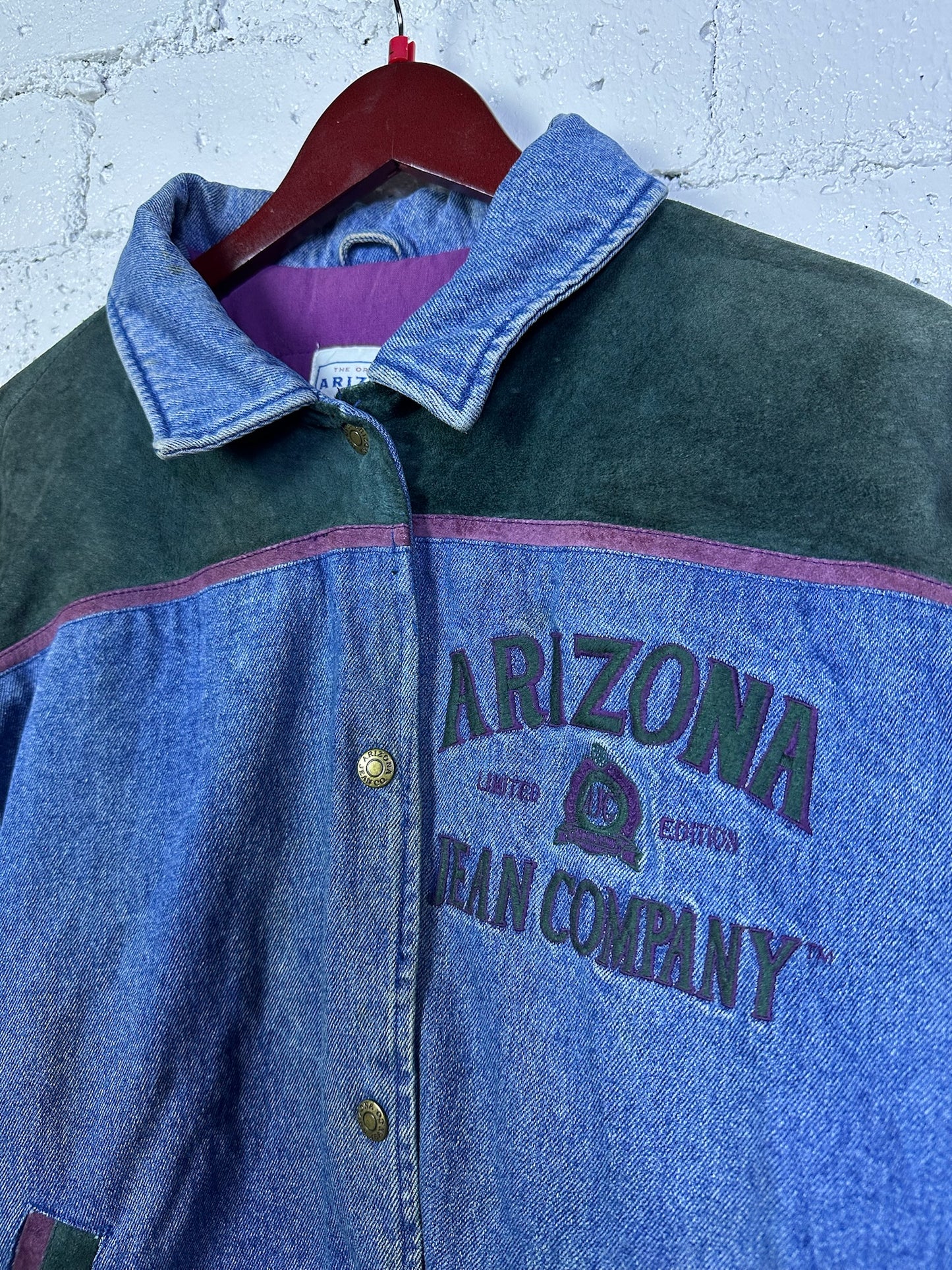 (L) Vintage Arizona Denim Jackets