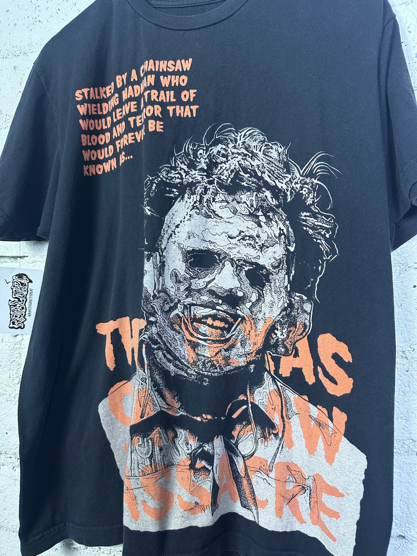 (L) Texas chainsaw massacre T-shirt