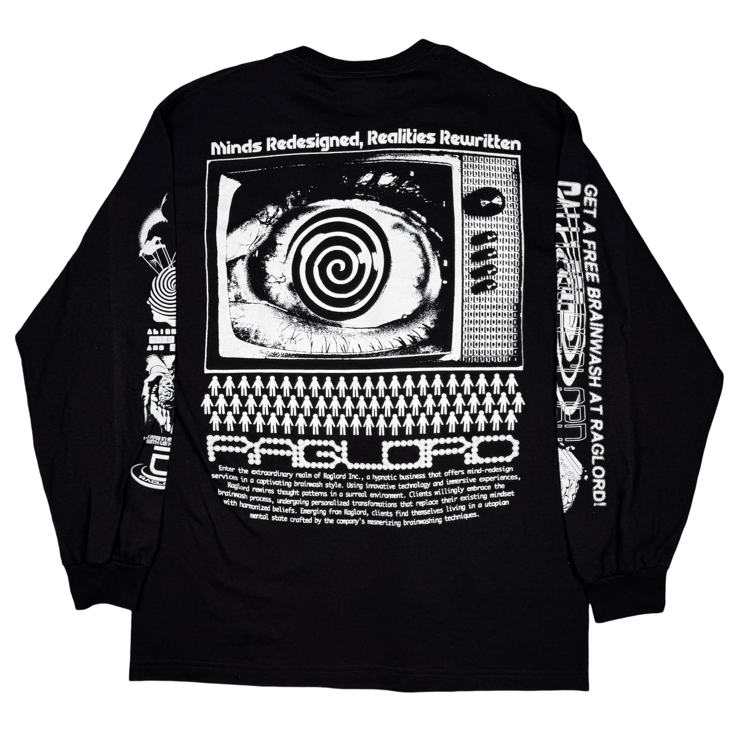 Raglord Brainwash T-Shirt S M L XL 2XL 3XL