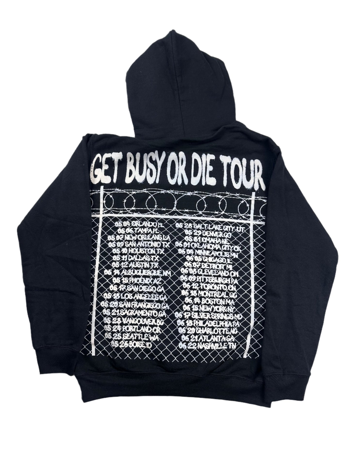 ( S ) ( M ) ( L ) ( XL ) ( XXL ) Snot Moshpit Tour Hoodie