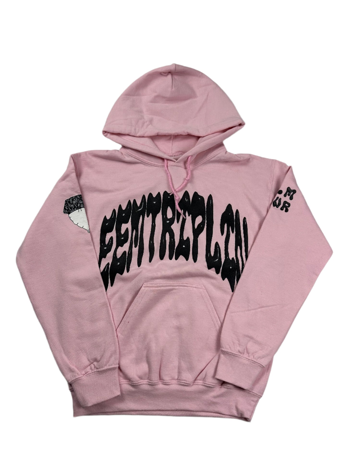 ( S ) ( M ) ( L )( XL ) Eem Trippin Pink Tour hoodie