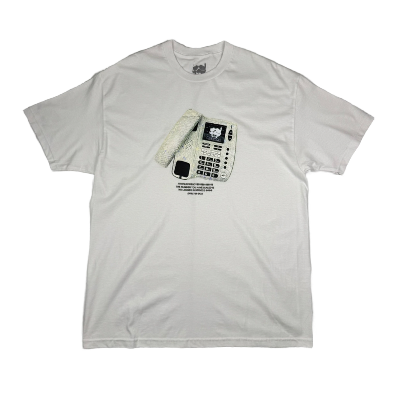 G59 The Number You Have Dialed Is No Longer In Service White T-shirt