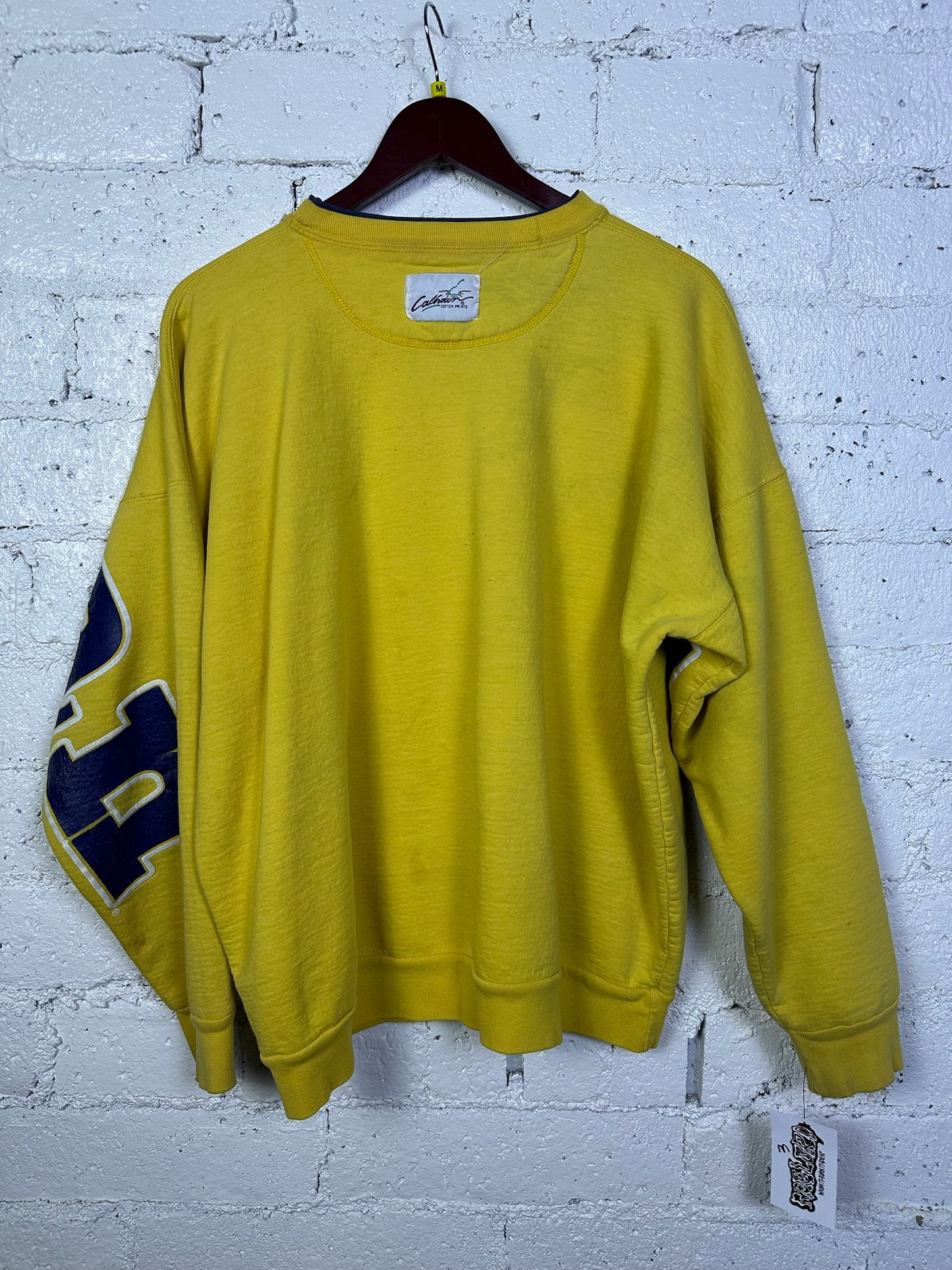 (M) vintage Michigan crewneck