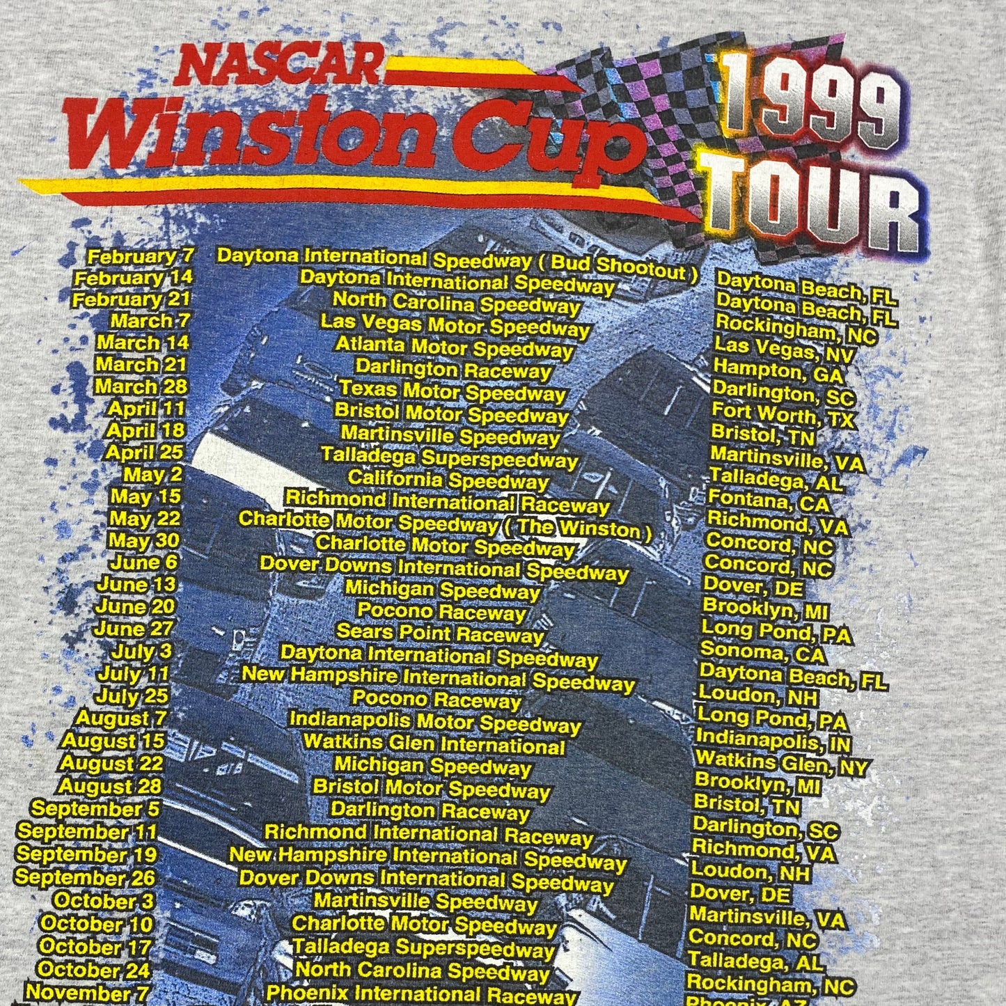 (L) Vintage Nascar Tee