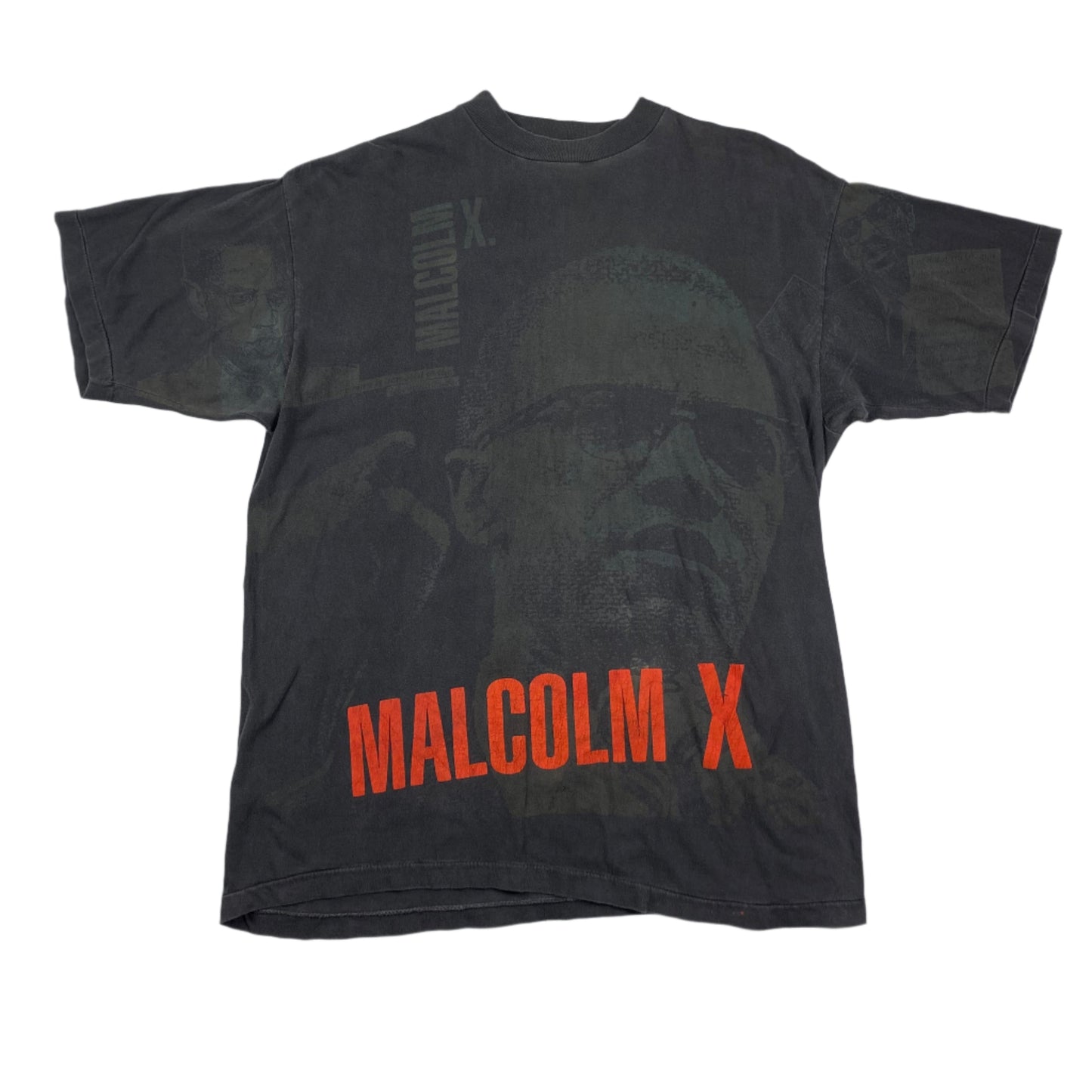 (2XL) Vintage Malcom X Tee