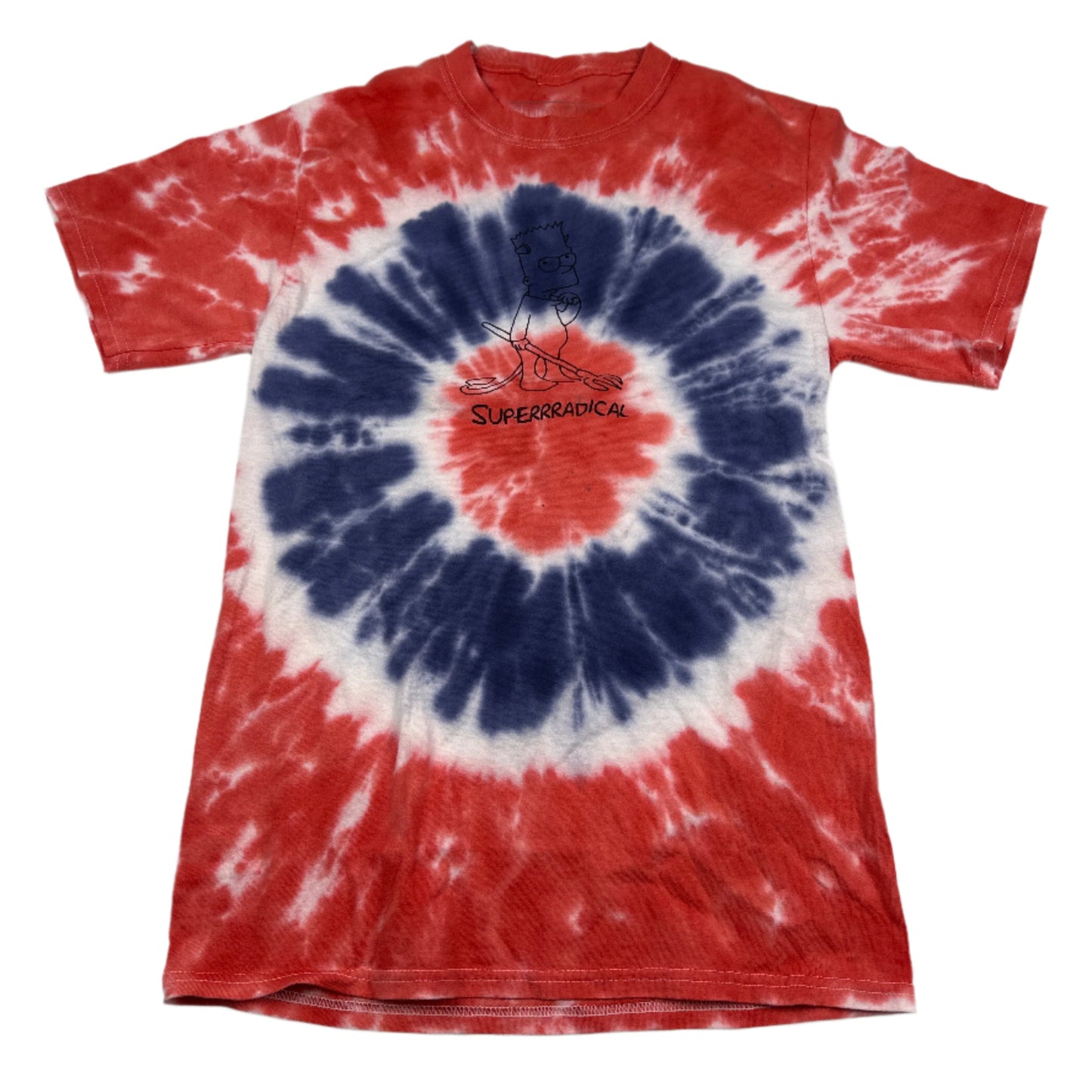 (S) Superrradical Tie dye tee