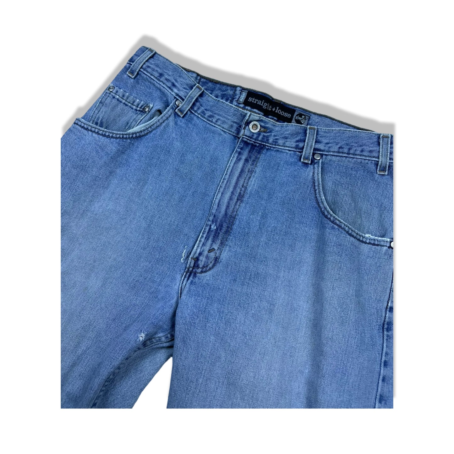 36" 90's Silver Tabs Jeans