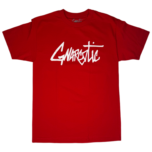 Gnarcotic Red logo T-shirt M