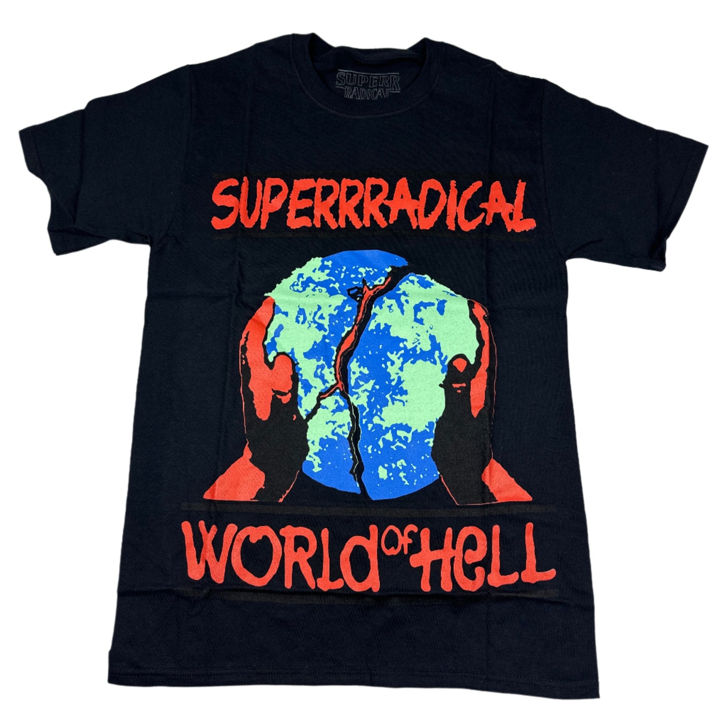 ( S ) Superrradical world Tee