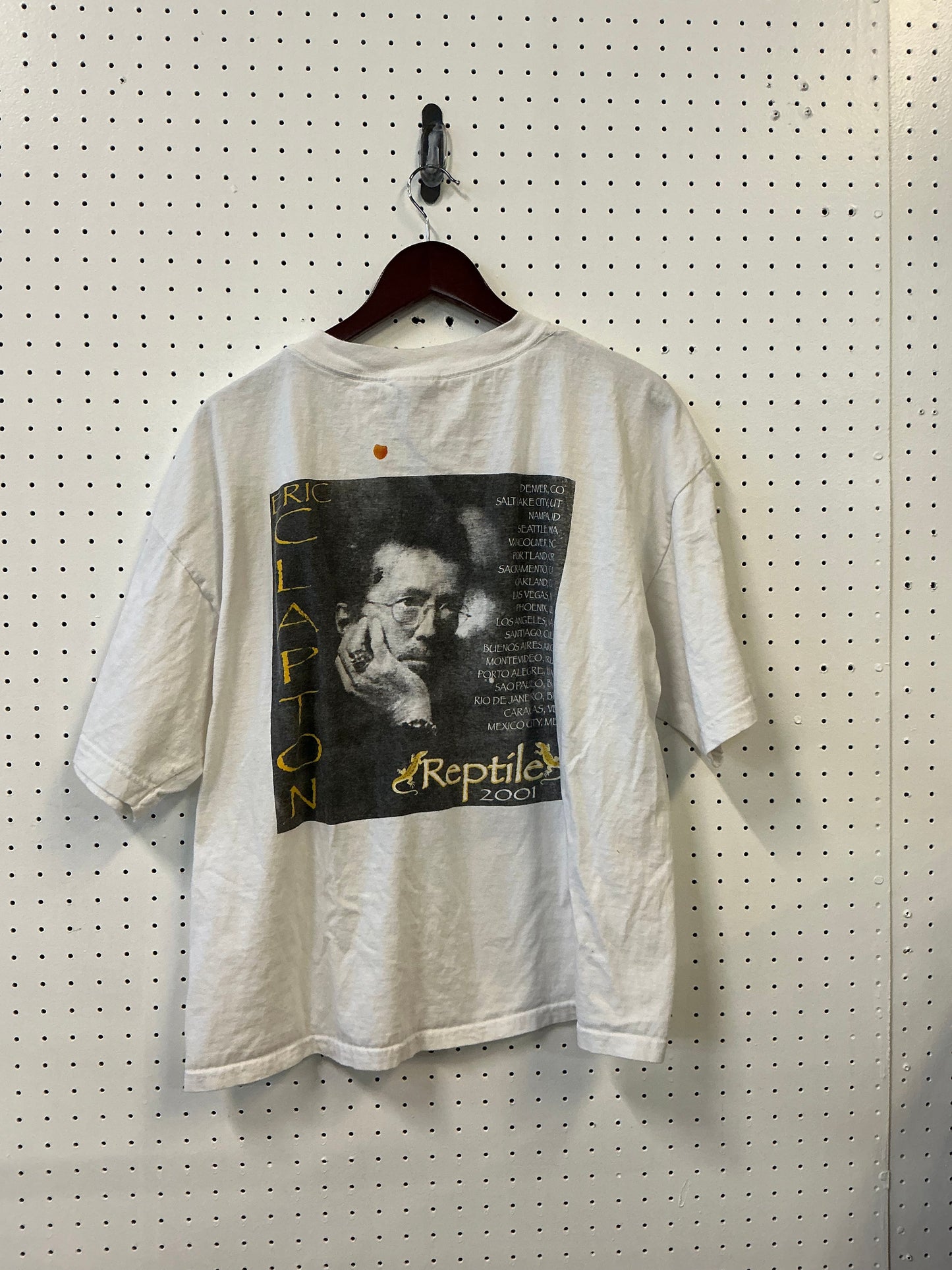 (XL) Eric Clapton Reptile ‘01 Tee Cropped Fit