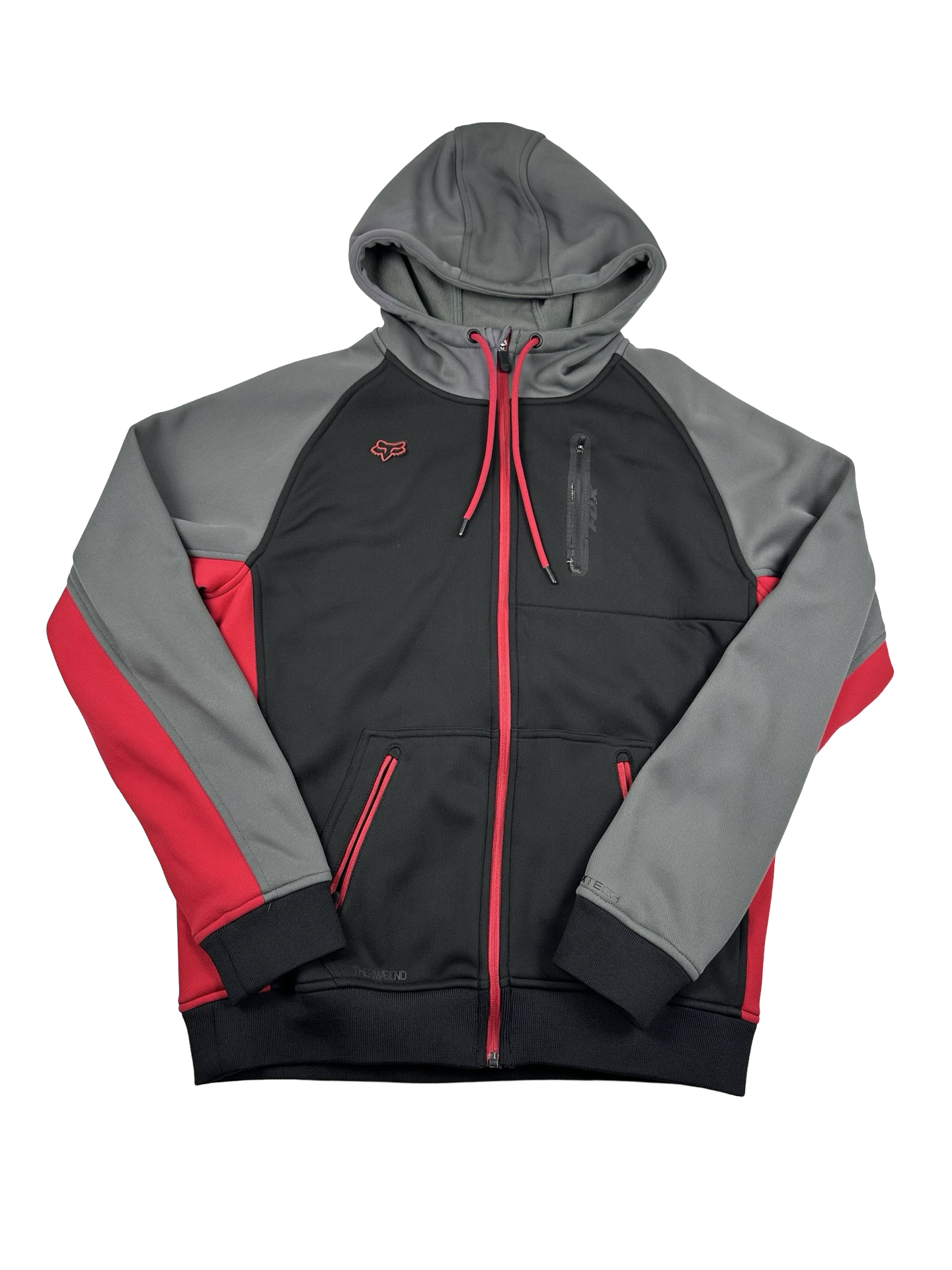 (L) 00's Fox Racing Zip up Jacket