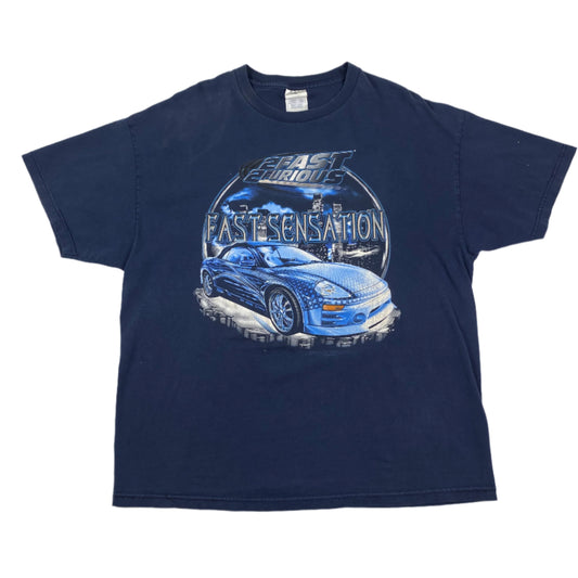 (2XL) Vintage 2 Fast 2 Furious Tee