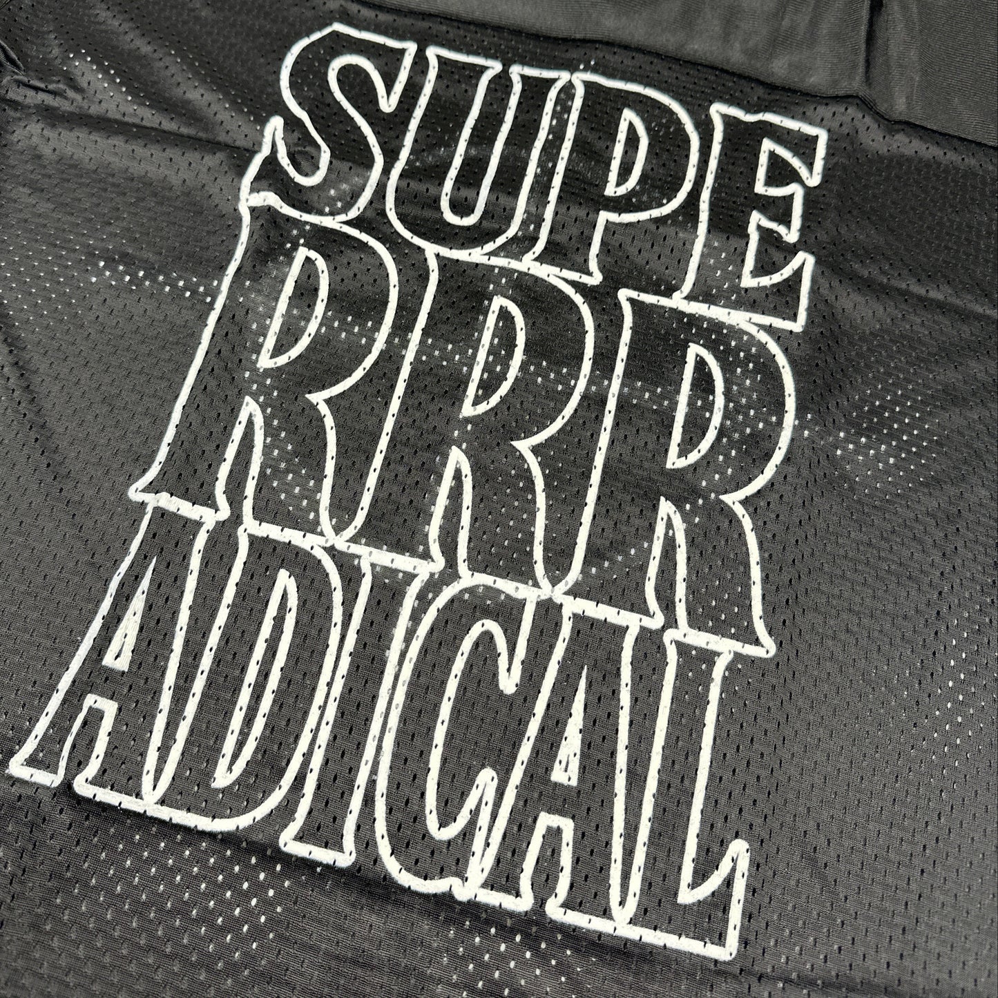 ( S ) Superrradical Jersey Tee