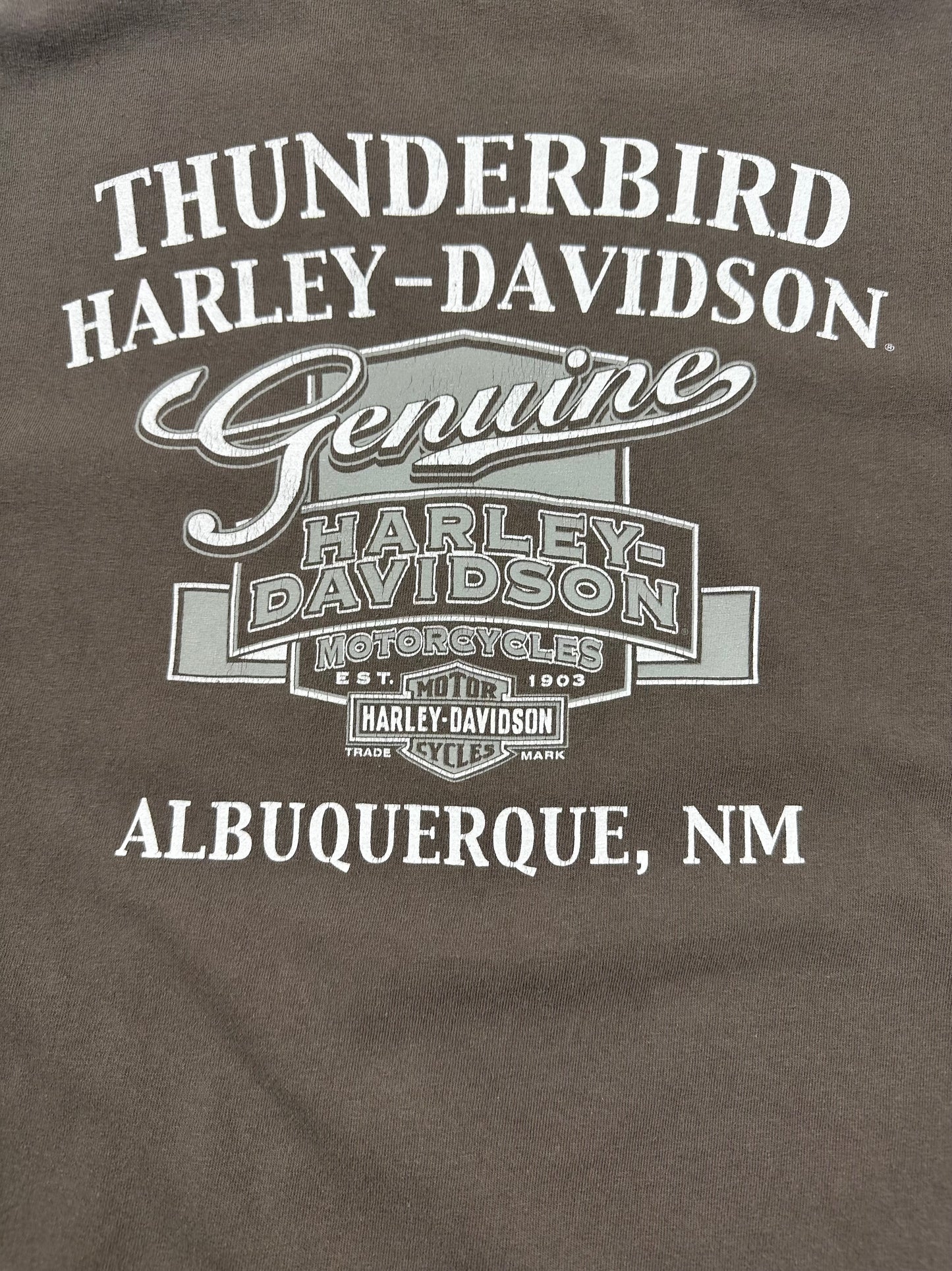 (2XL) Harley Davidson pocket grey T-shirt