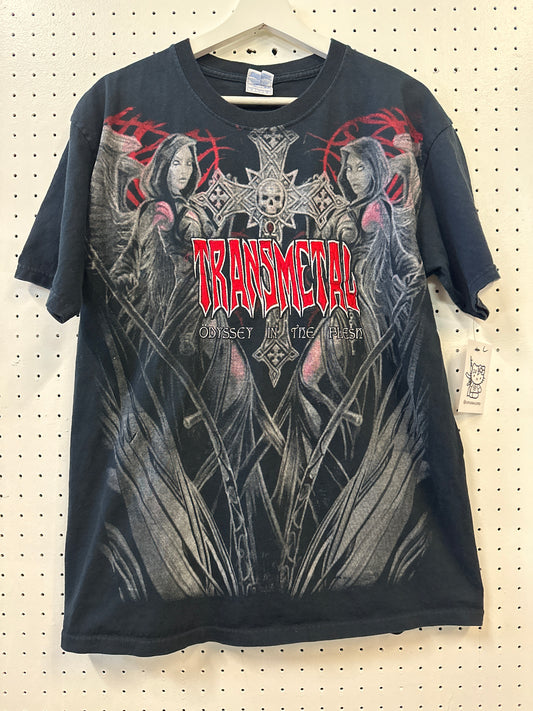 ( L ) Transmetal Band Tshirt