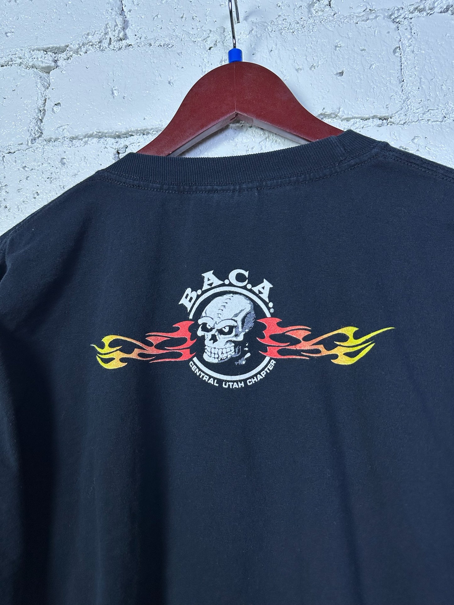 (2XL) Long Sleeve Moto T-shirt