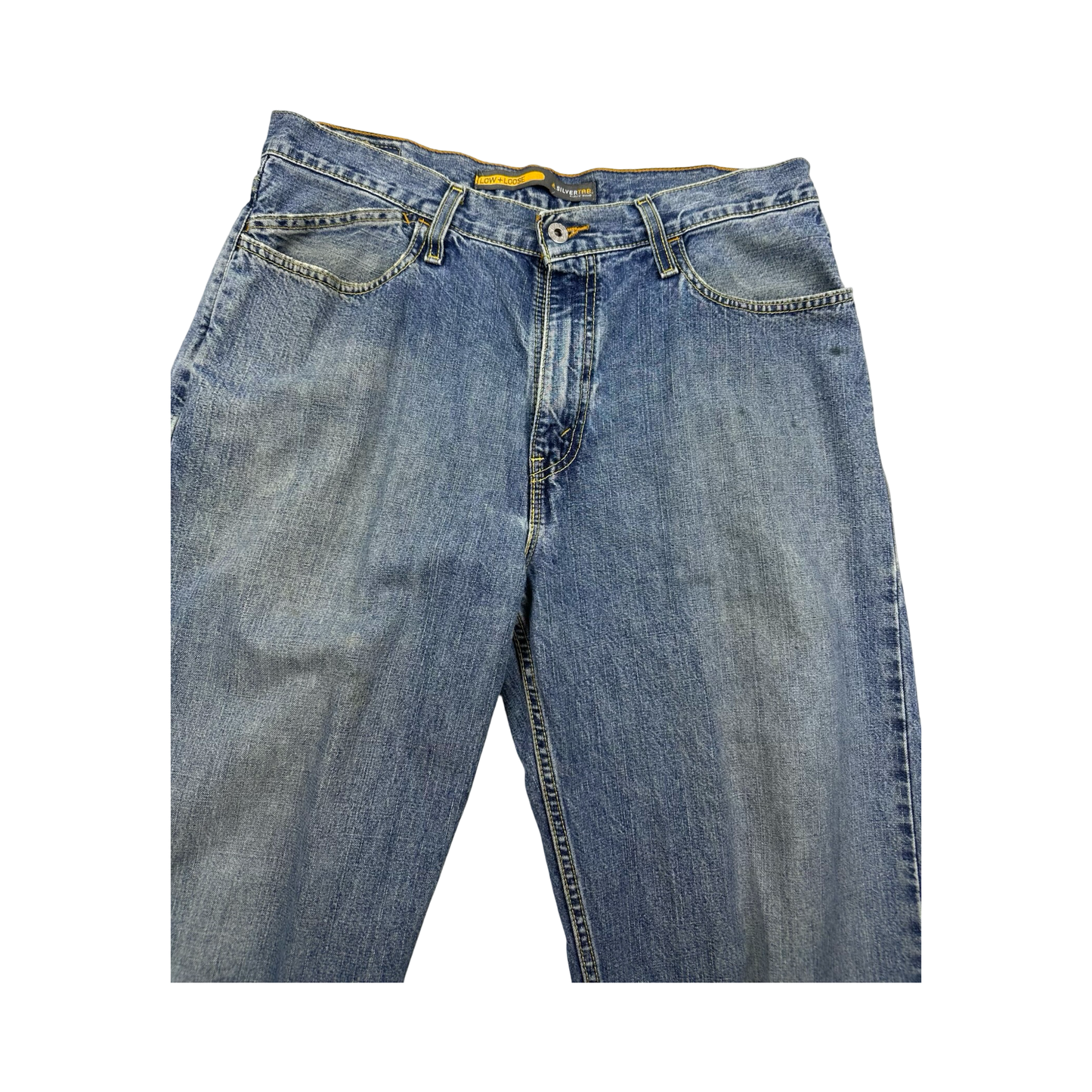 (39) Levi’s silver tab straight like denim jeans