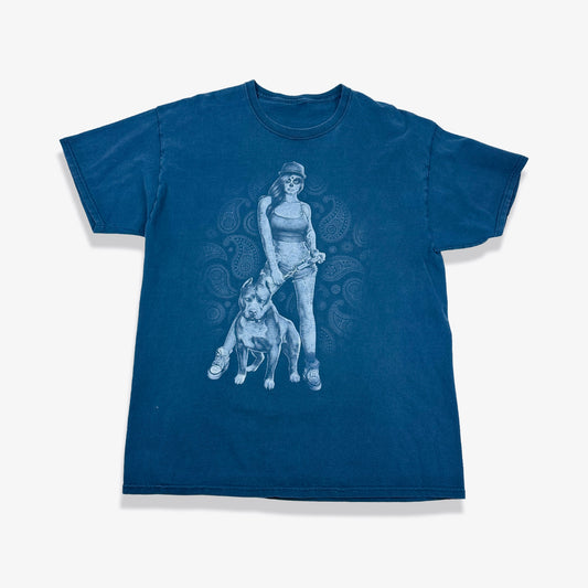 (2XL) Y2k Pin up Tee