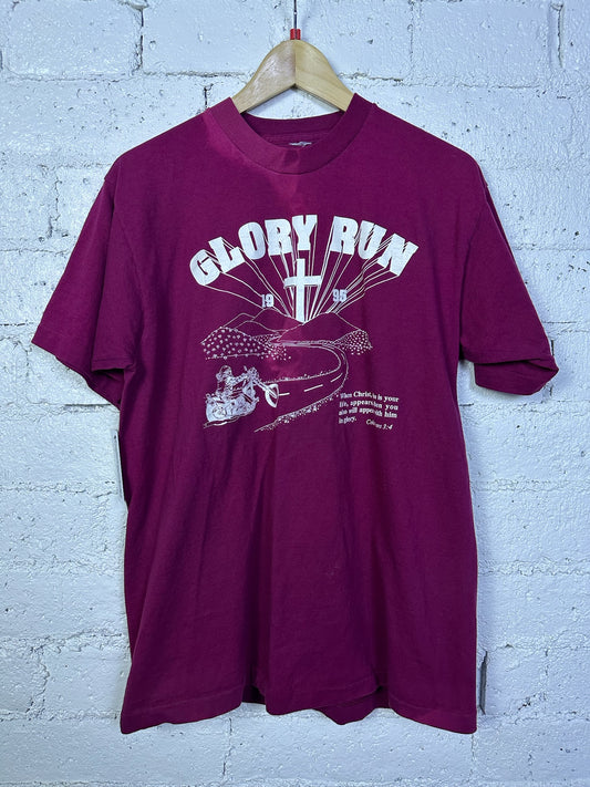 (L) Vintage Jesus Motorcycle T-shirt