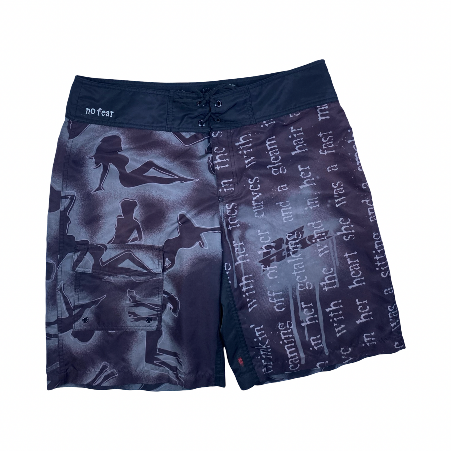 36" 00's No fear Shorts