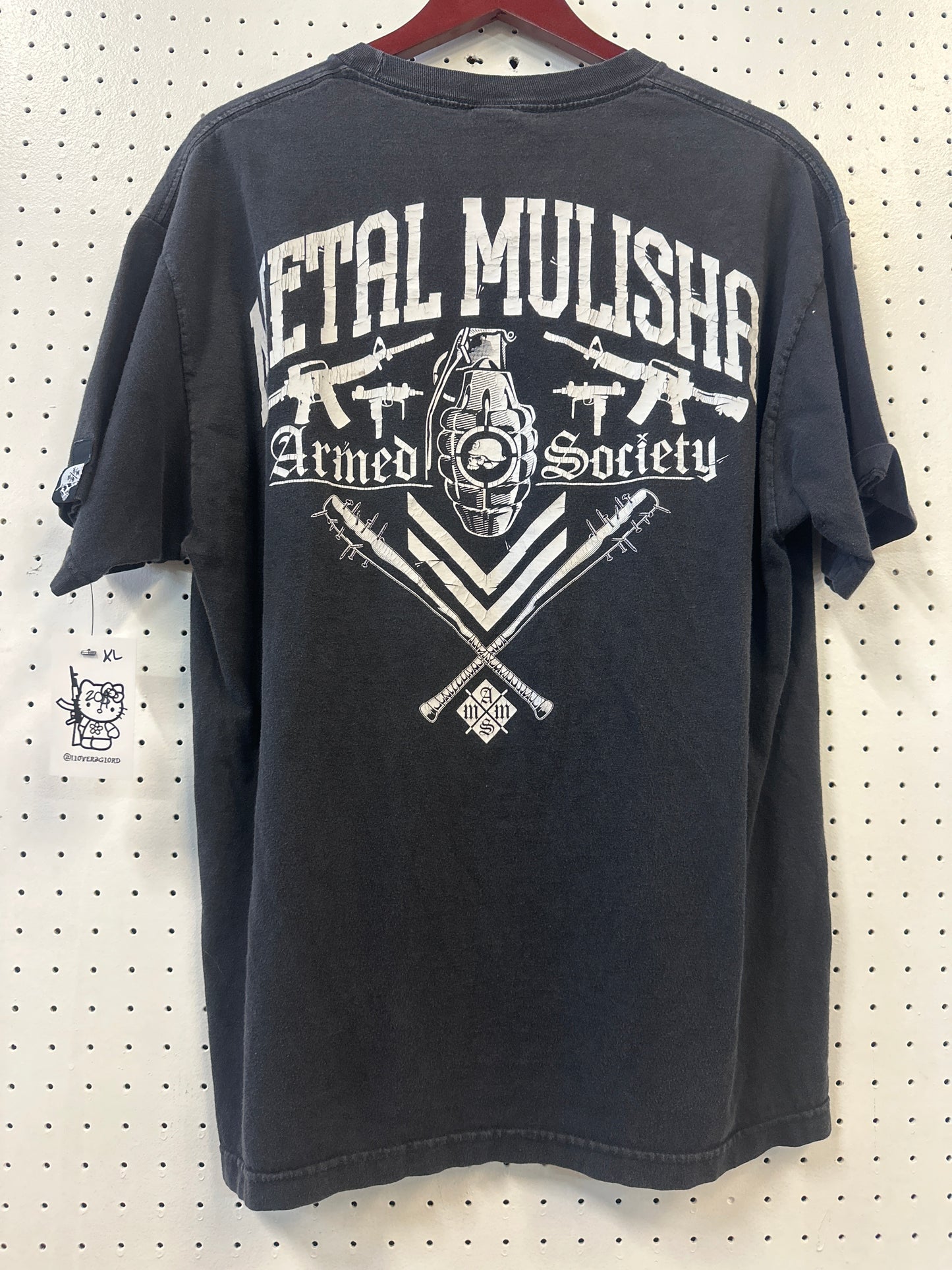 ( XL ) Metal Mulisha Armed Society Tshirt