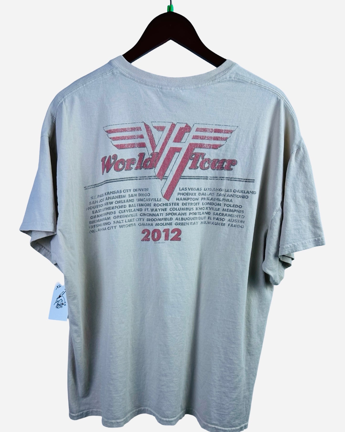 ( XL ) Van Halen Tour ‘12 Tee