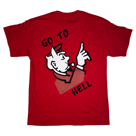 Superrradical go to hell T-Shirt L 3XL