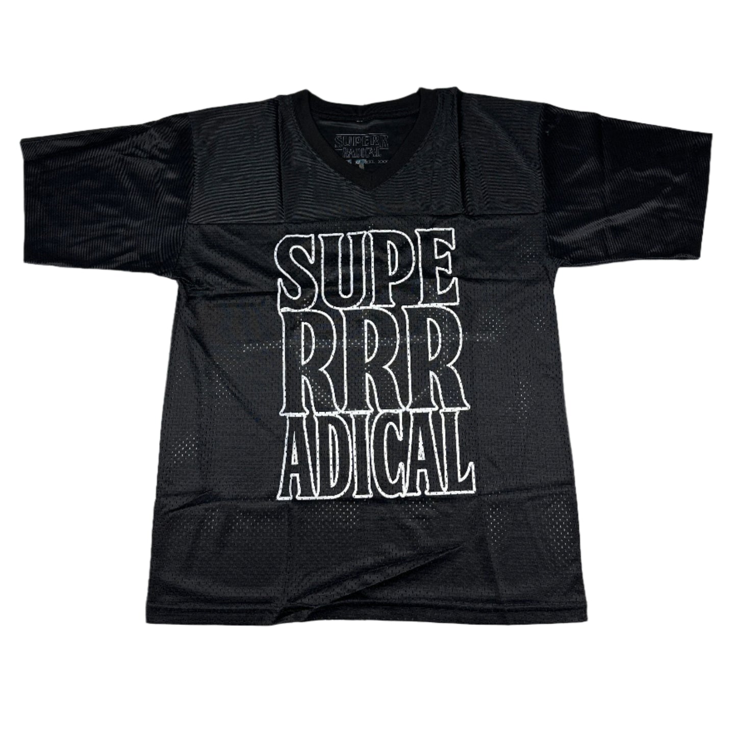 ( S ) Superrradical Jersey Tee