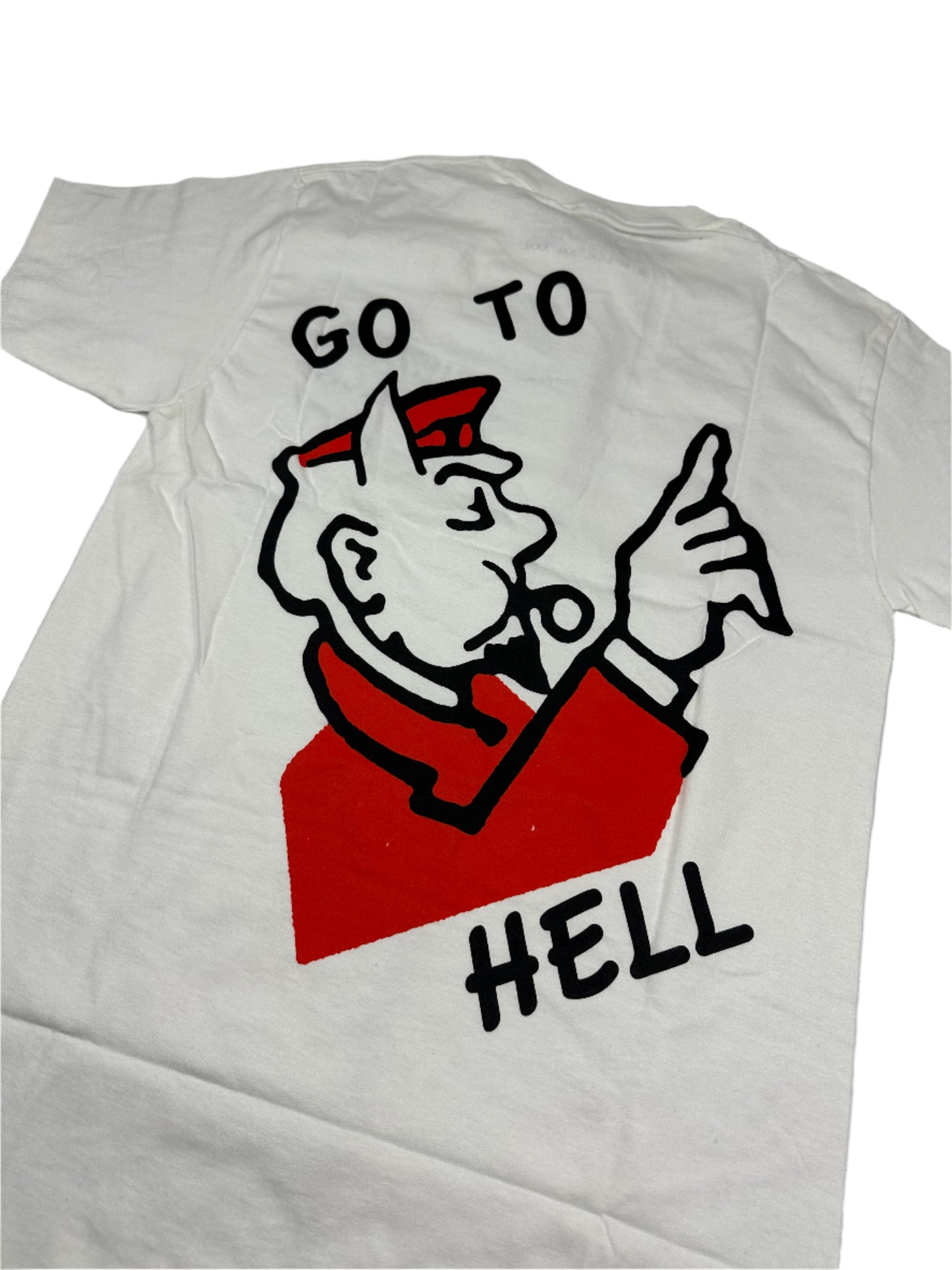 ( S ) Superrradical Go To Hell Tee