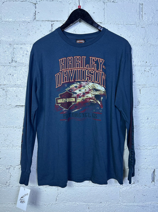 (L) Harley Davidson Long Sleeve