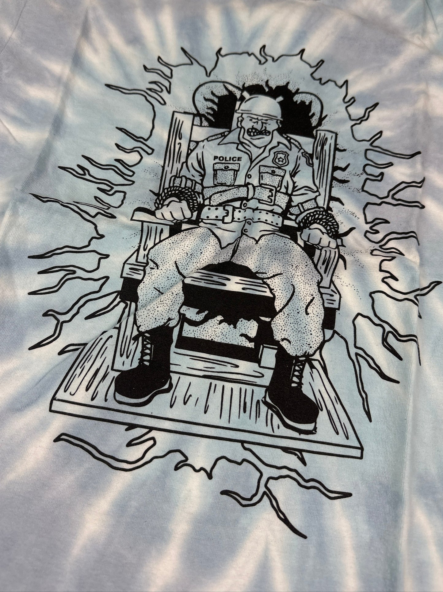 ( S ) Superrradical Electric Chair Tee