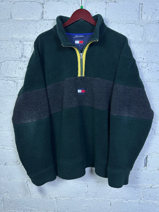 ( XL) Tommy Hilfiger Fleece Quarter Zip