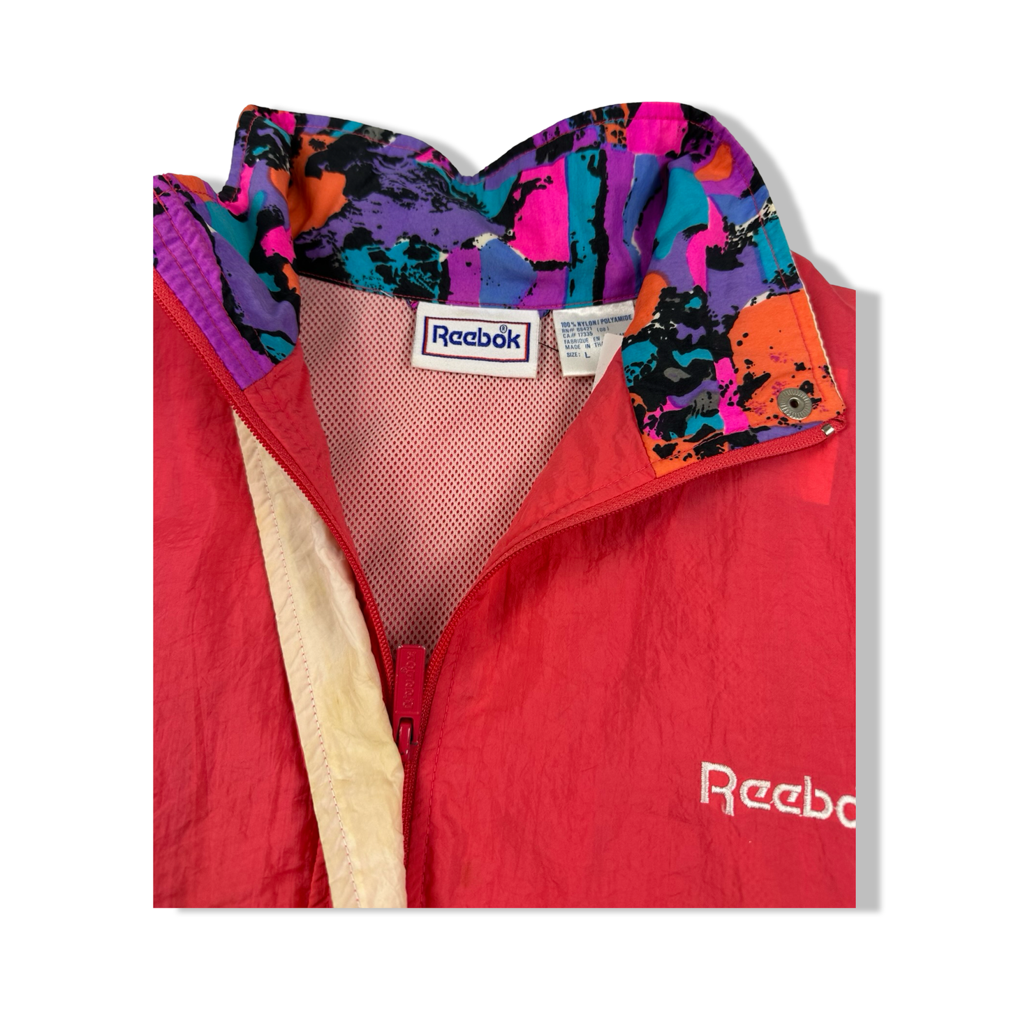 (L) 80's Reebok Jacket