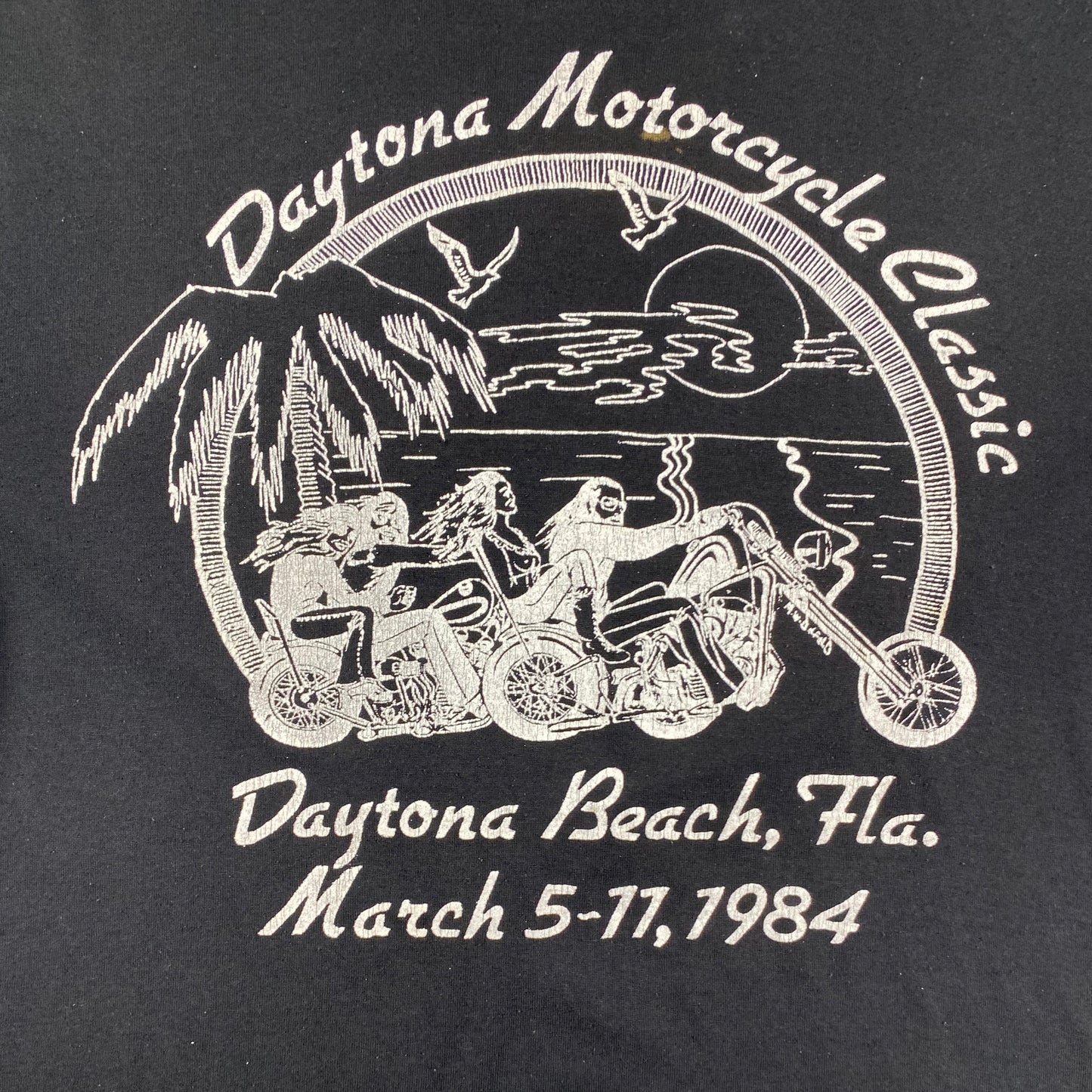 (L) Vintage Motorcycle Tee