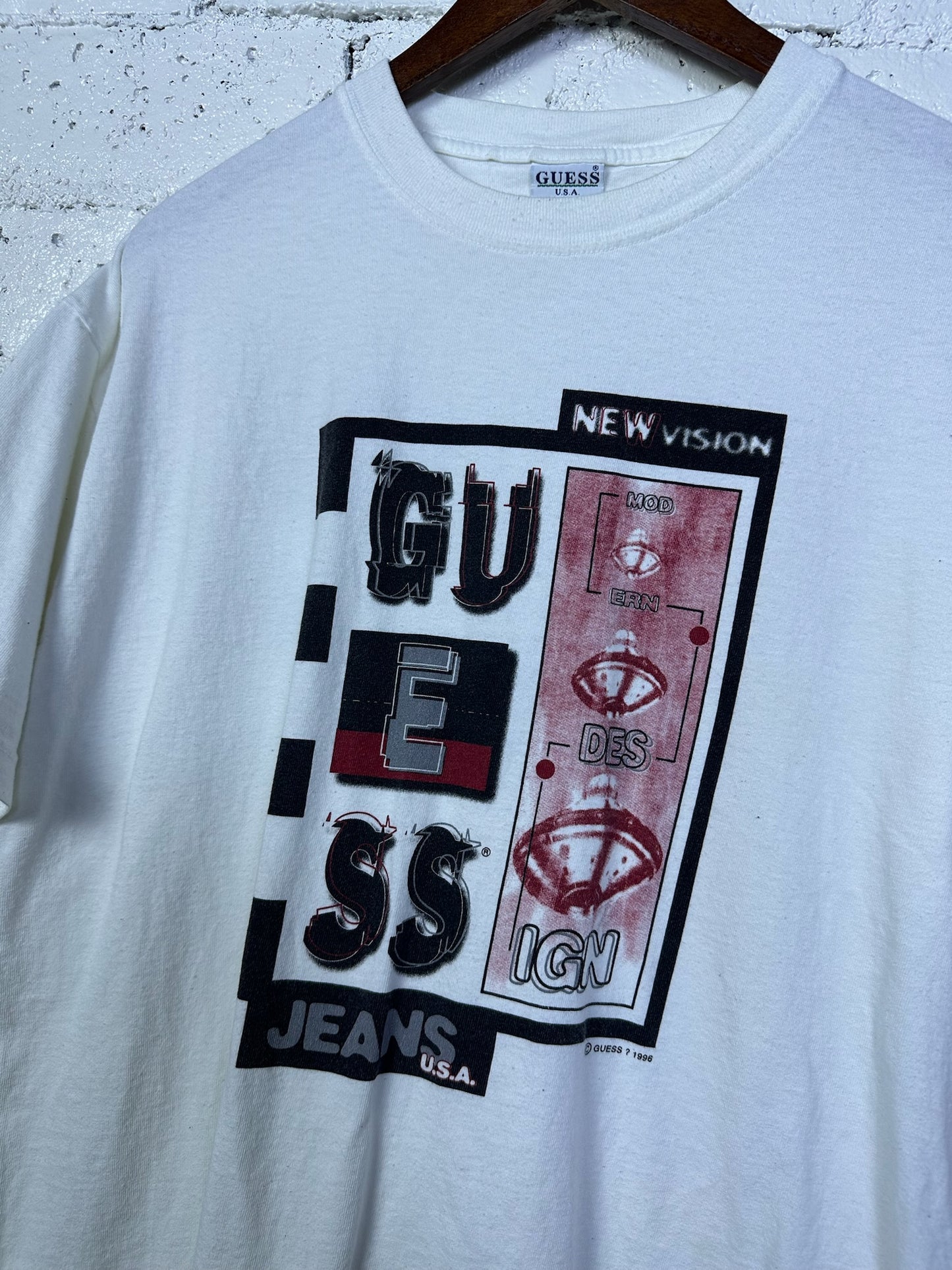 (M) 1996 Guess UFO T-shirt