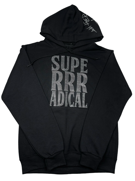 Superrradical bling Hoodie S XL