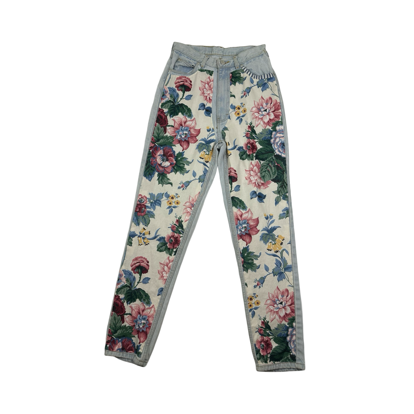 (8) 80’s women’s double knee denim pants